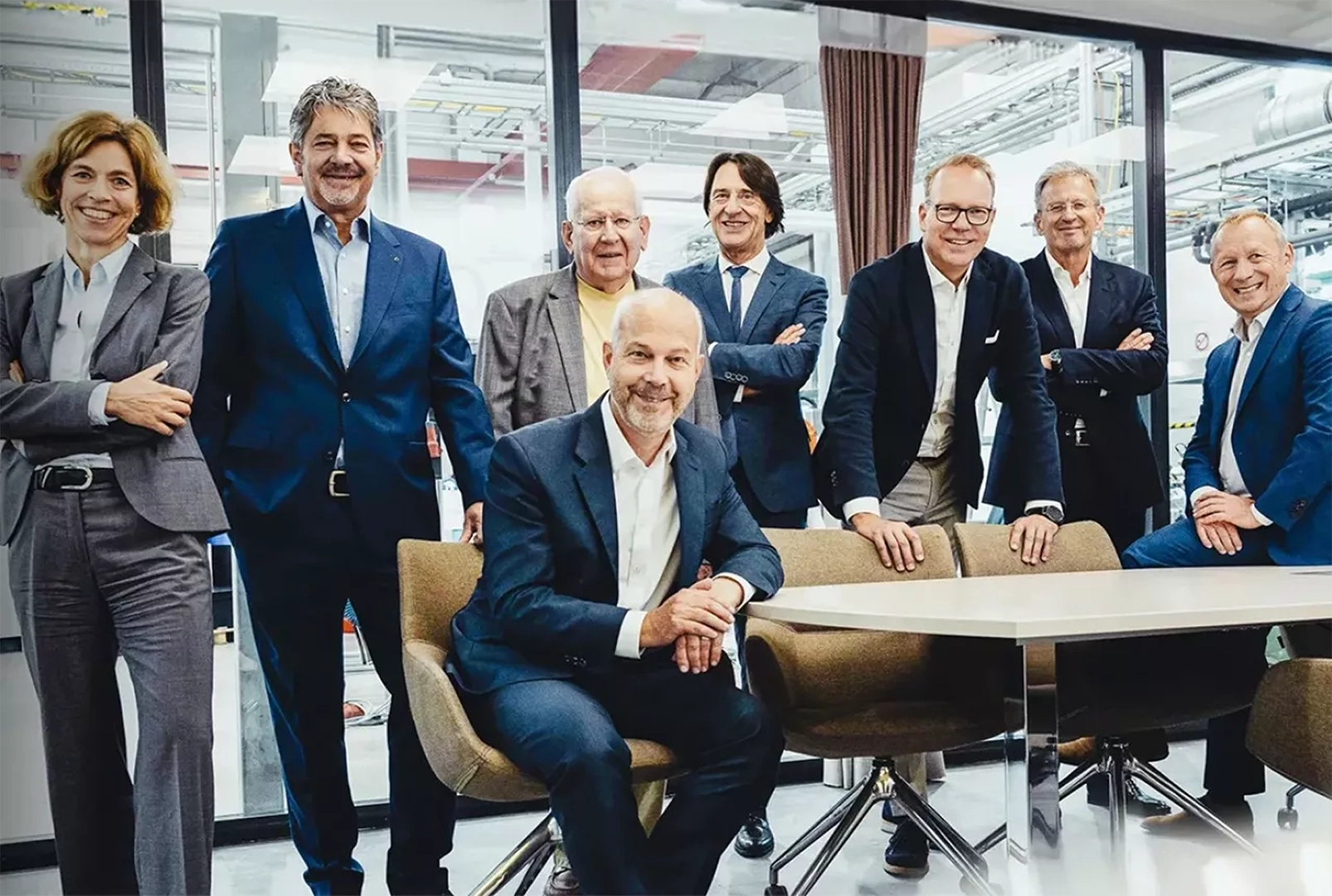 Vorstand und Aufsichtsrat – Gruppenfoto